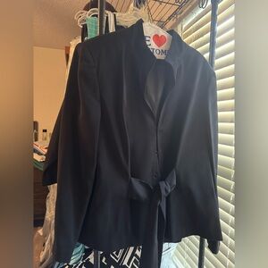 East 5th Black Blazer Tailored Suit jacket and pants